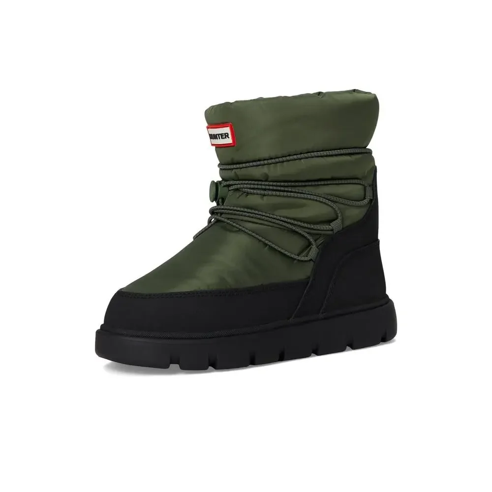 HUNTER, UNISEX, COZY (LITTLE KID/BIG KID), MEDIUM GREEN/BLACK, 1, MEDIUM